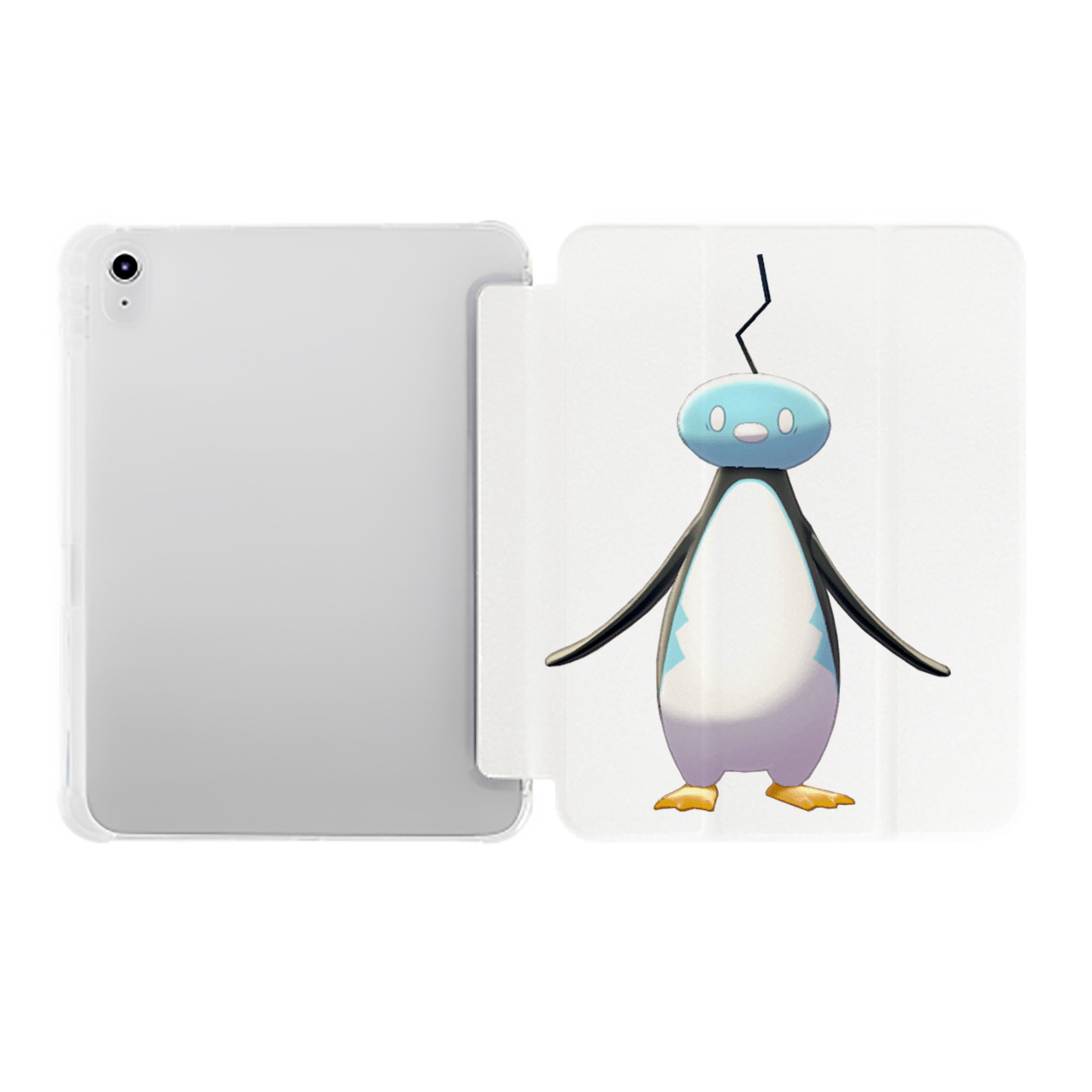 （画像用） ポケットモンスター Pokémon IPad ケース ペン収納付き 三つ折りスタンド PUレザー×シリコン 対応機種9.5/10.5/10.9インチ